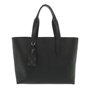 Louis Vuitton Cabas Voyage NV Noir Black Tote Taurillon Shoulder Bag Black
